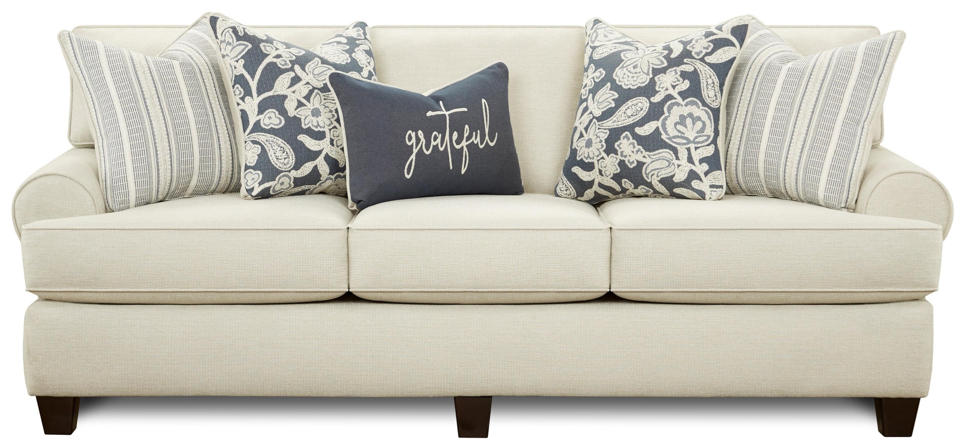 Fusion Furniture 3900KP AWESOME OATMEAL (REV) Sleeper in Performance